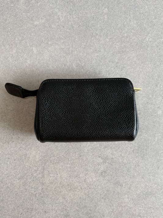 Chanel Black Cavier Leather with Gold Hardware