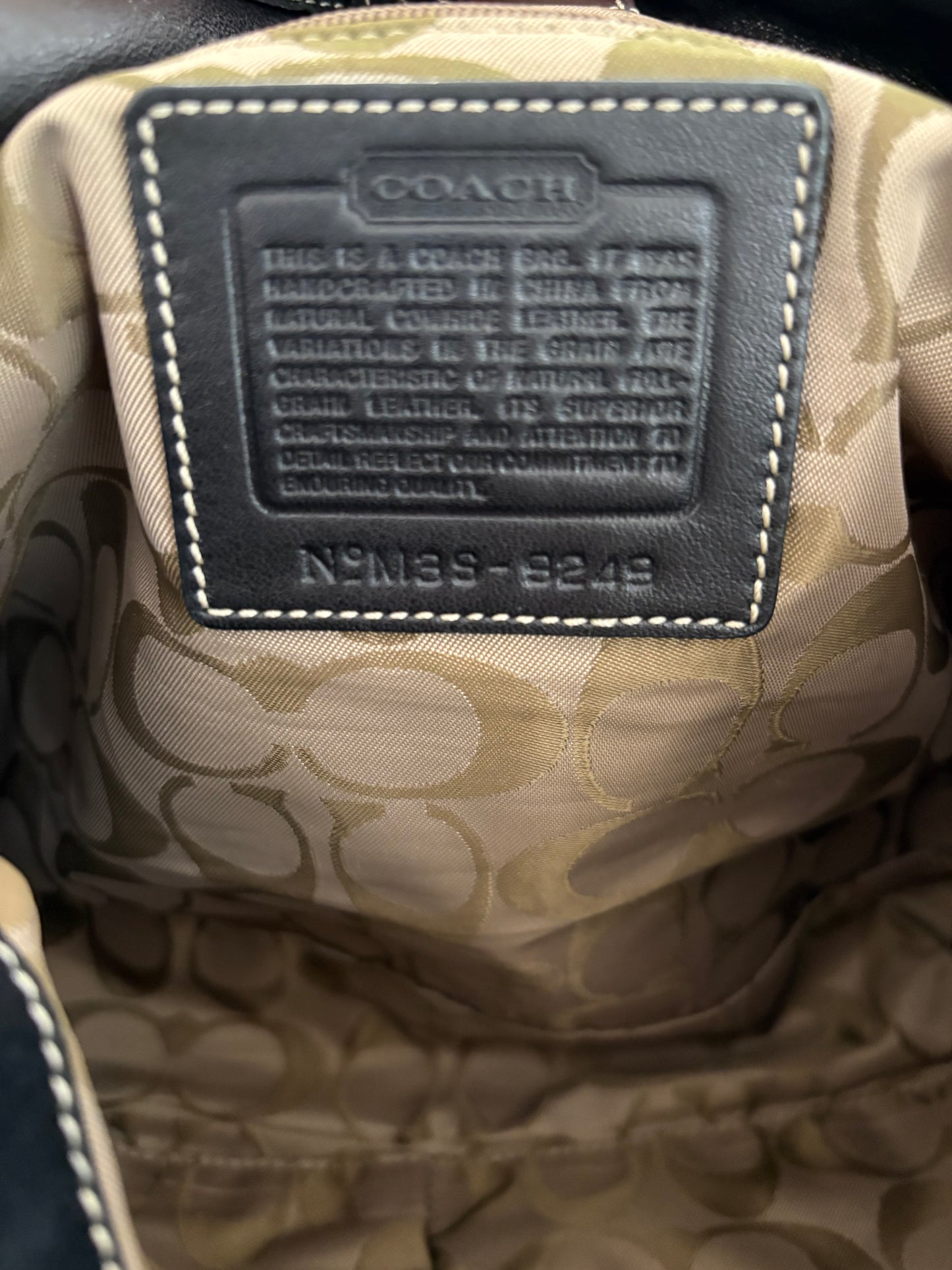 Coach Black Ergo Shoulder Bag