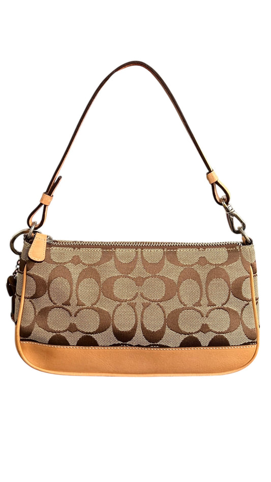 Coach Signature Demi Tan Coach Charm