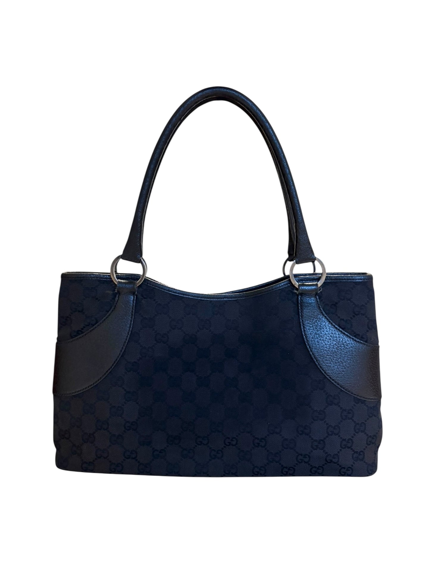 Gucci GG Canvas & Leather Tote Bag