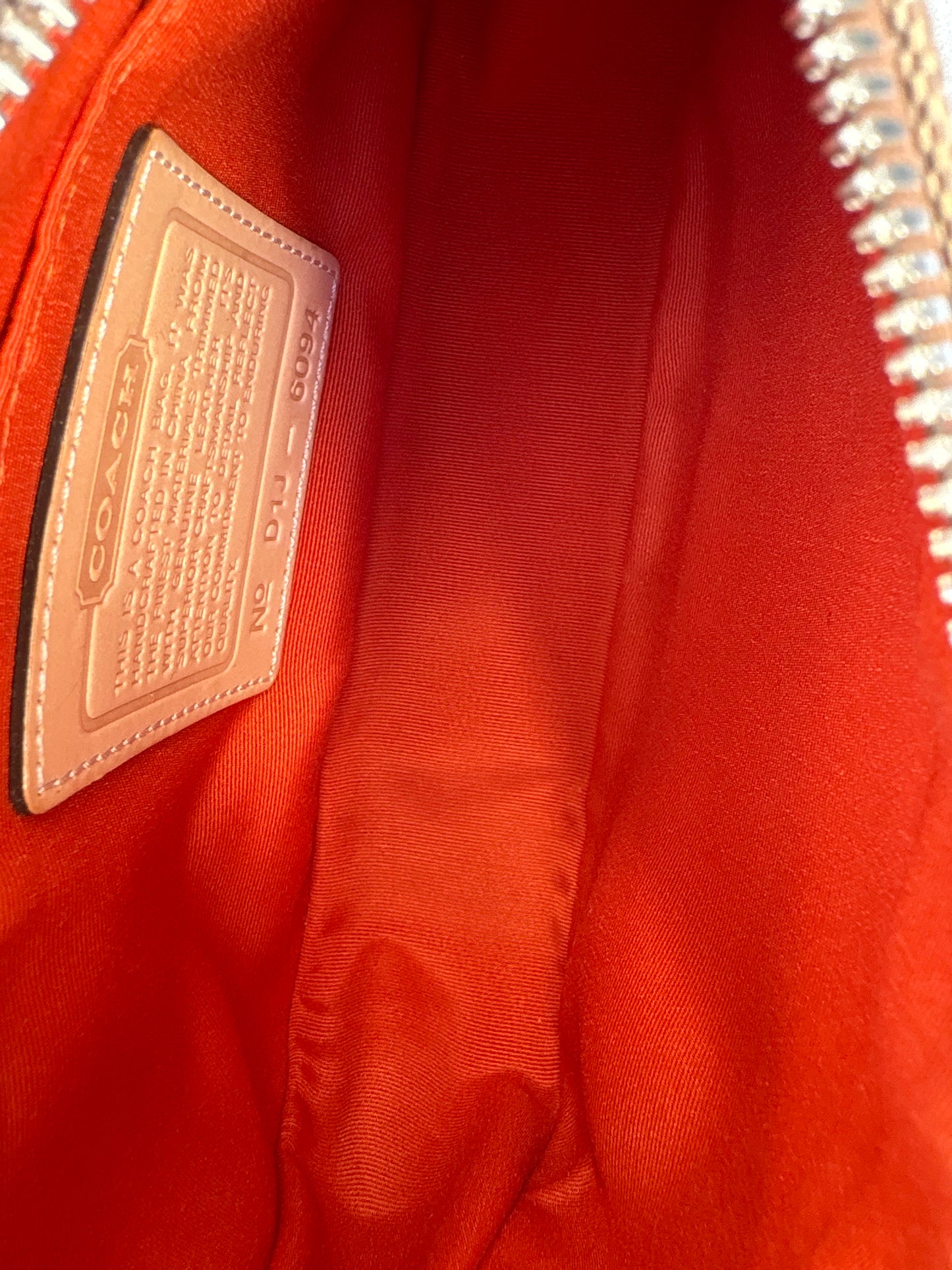 Coach Signature Demi Tan Shoulder Bag