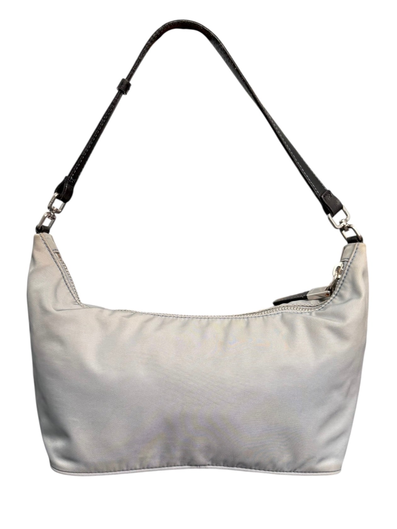 Prada Nylon Shoulder Bag Blue/Grey