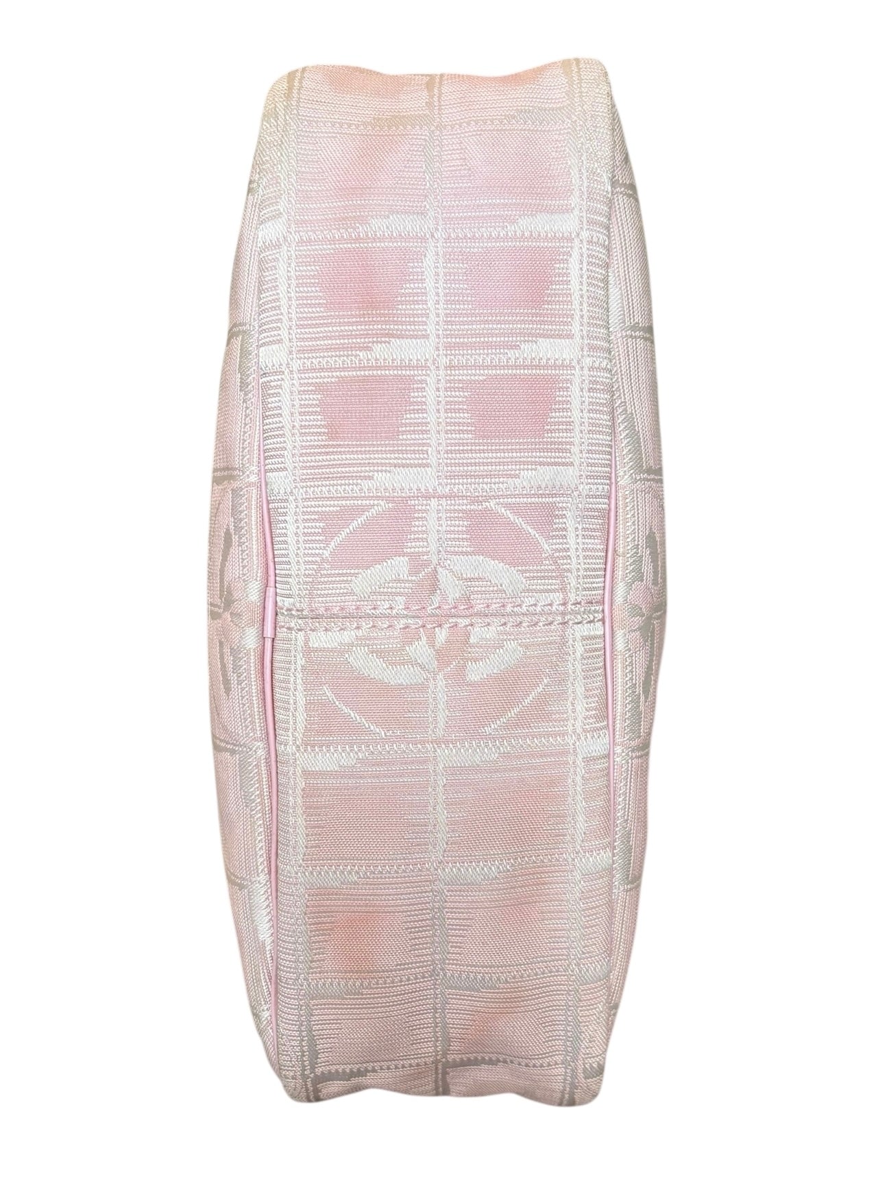 Chanel Pink Travel Line Shoulder Bag 2000s