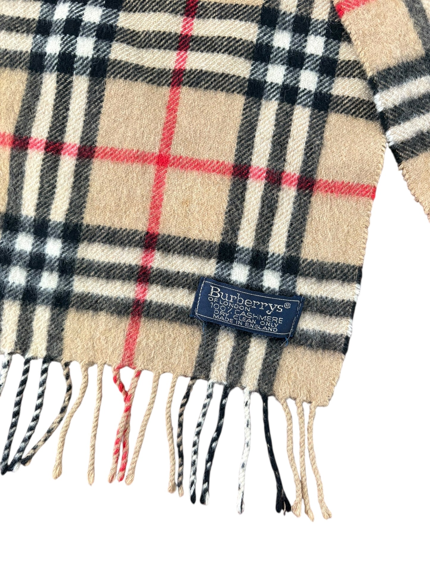 Burberry Cashmere Scarf Beige
