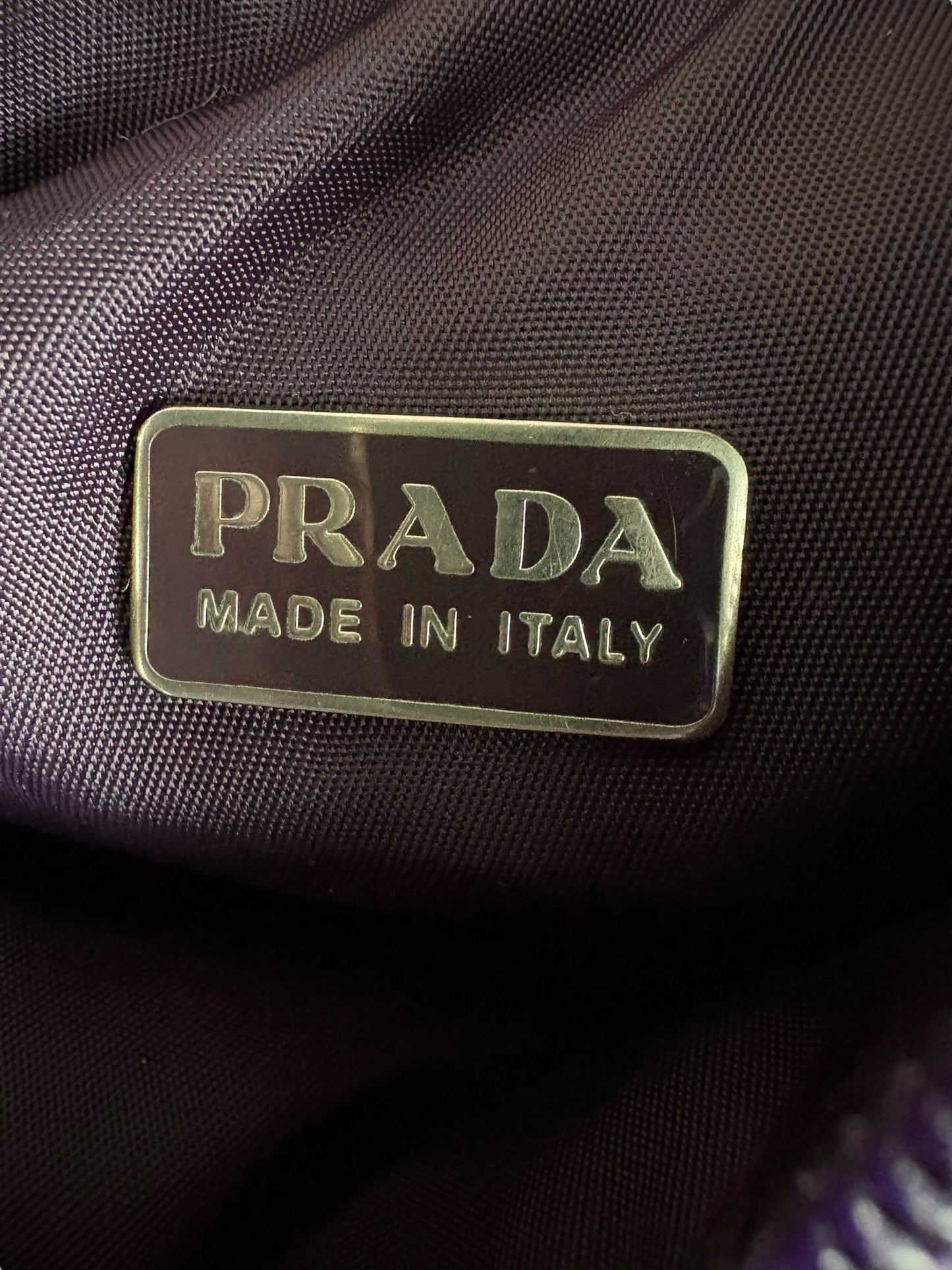 Prada Purple Re-edition 2000 Nylon bag