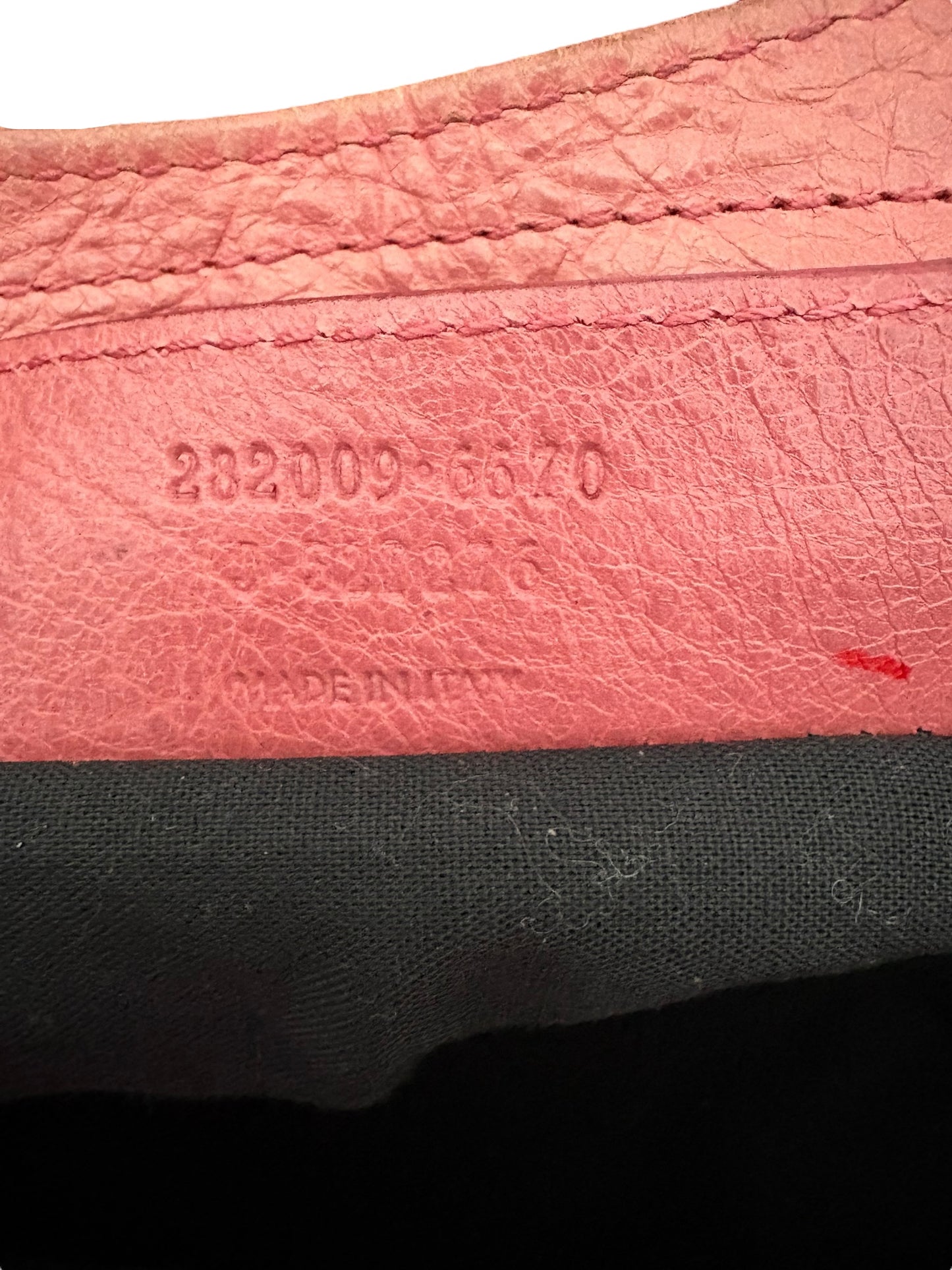 Balenciaga Pink Leather City Bag 2000s
