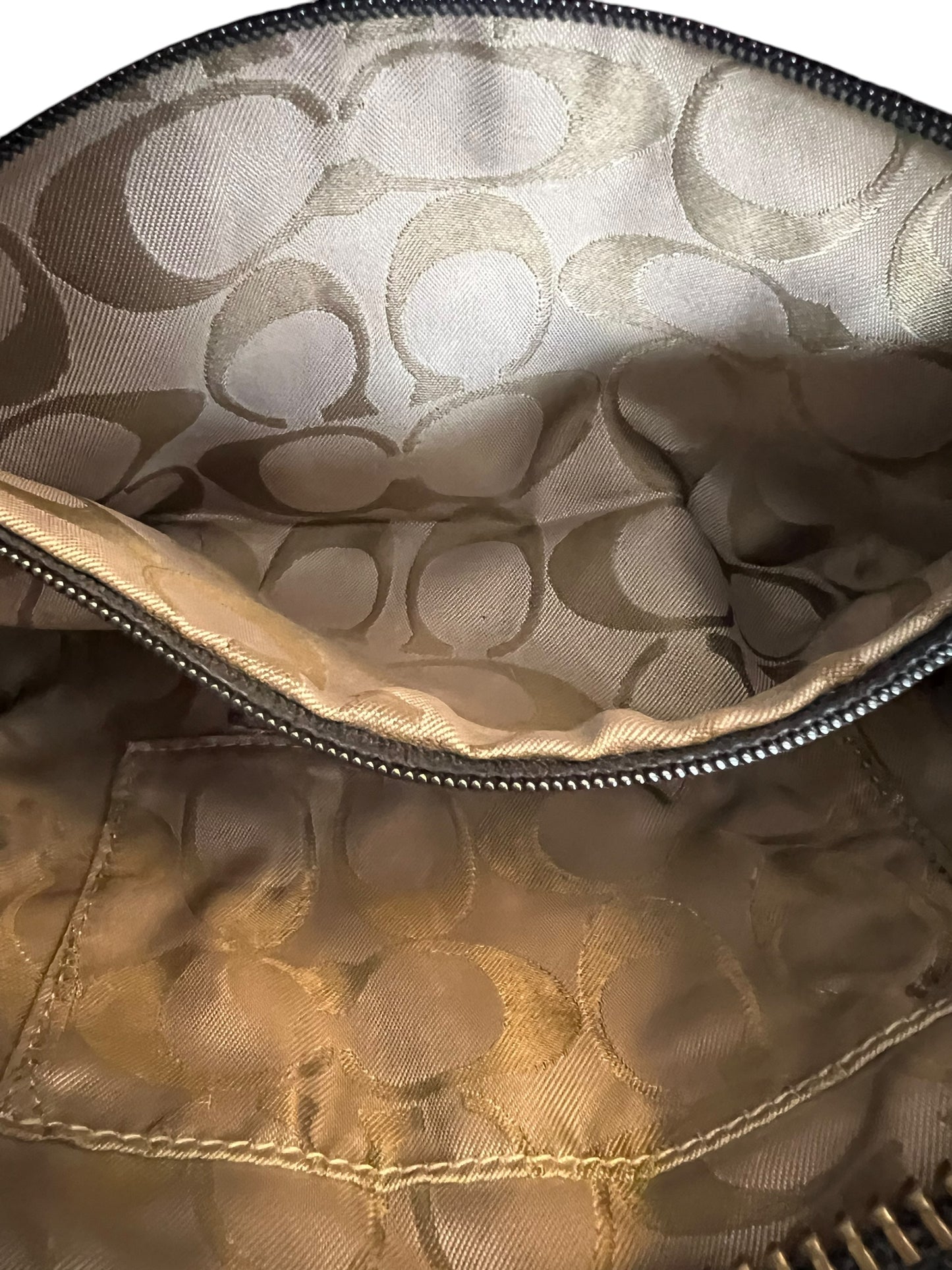 Coach Red Moon Studded Shoulder Bag