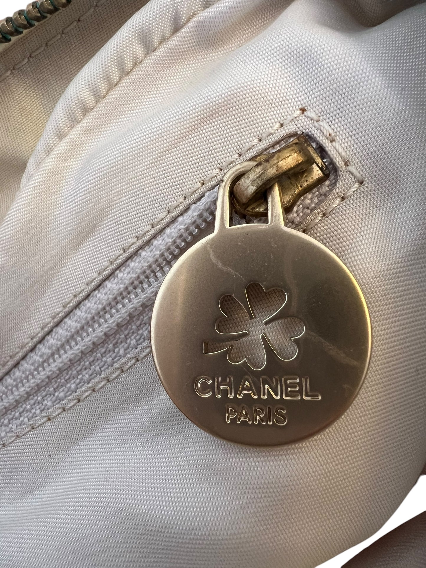 Chanel Pink Travel Line Shoulder Bag 2000s