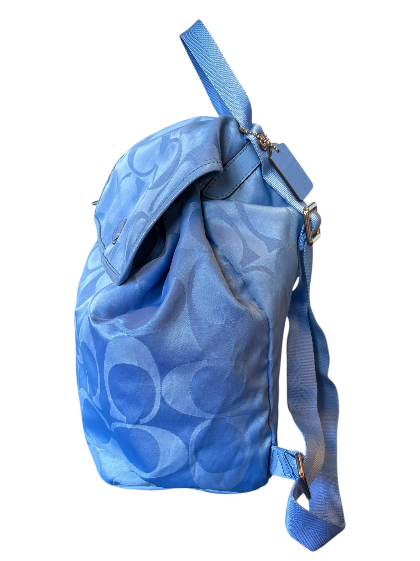 Coach Blue Backpack