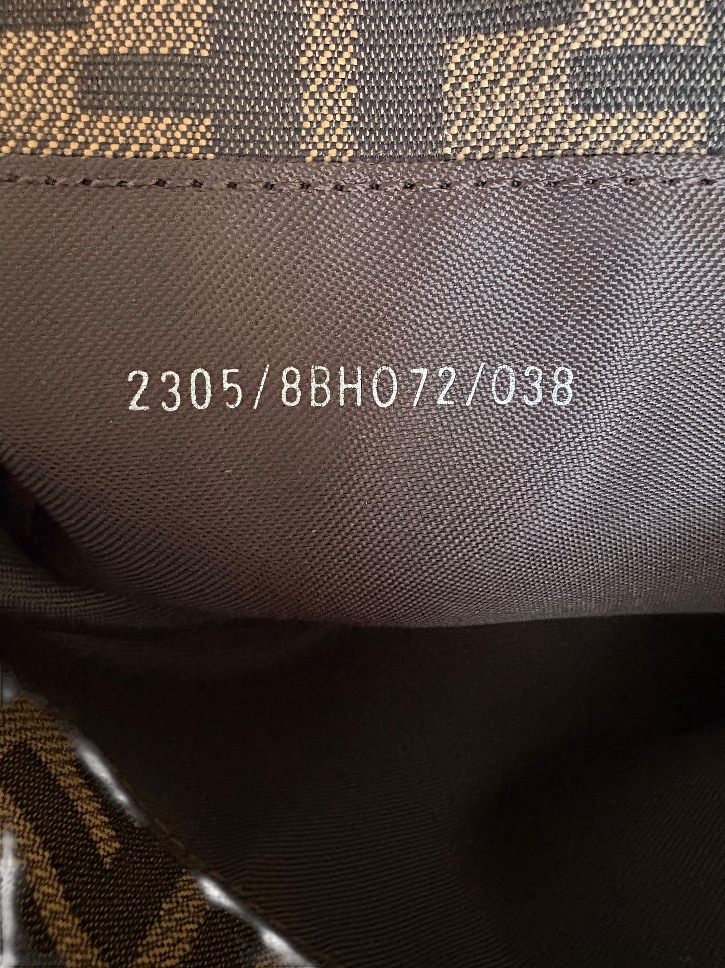 Fendi Zucca Tote Bag