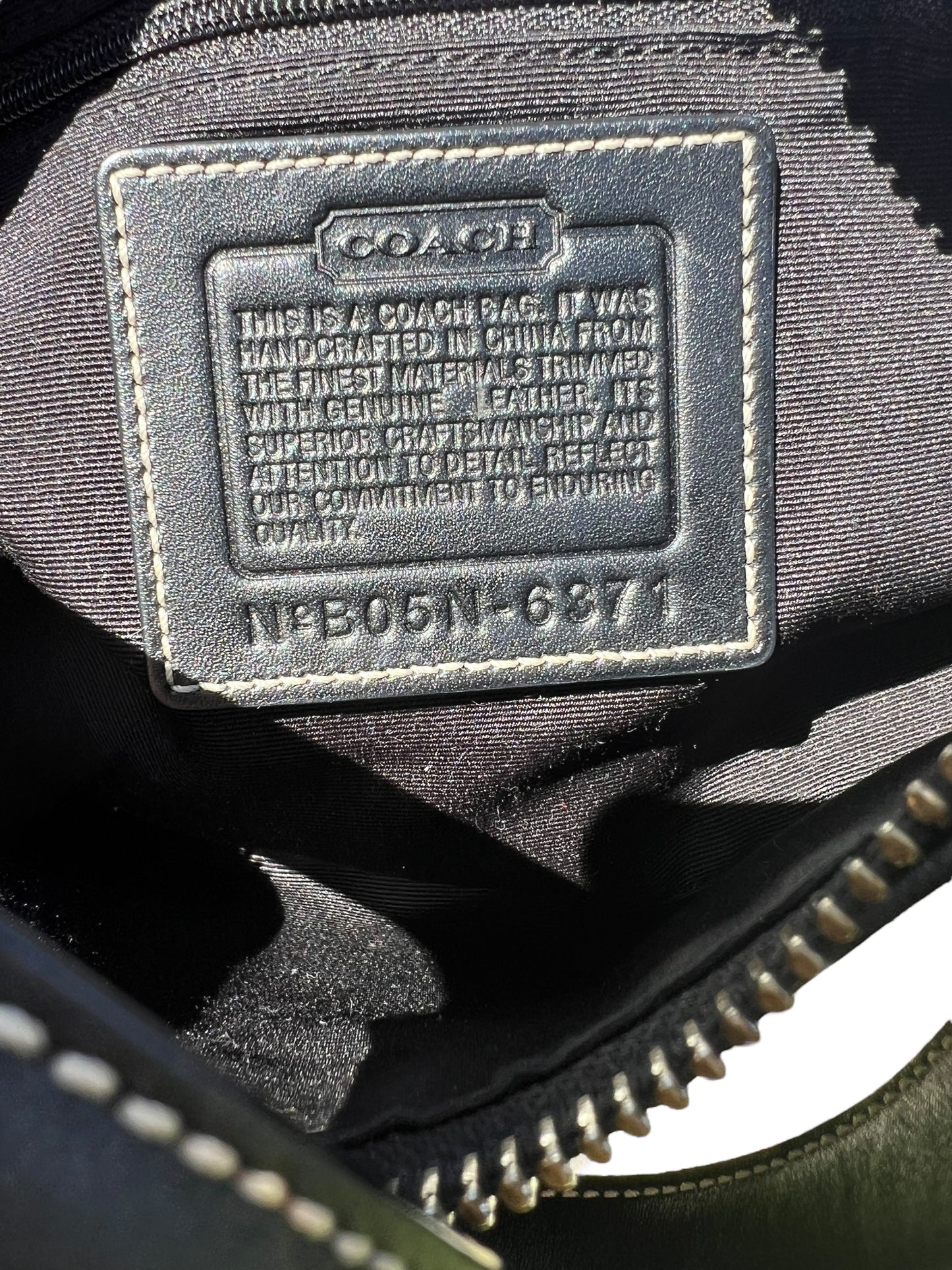 Coach Signature Demi Black
