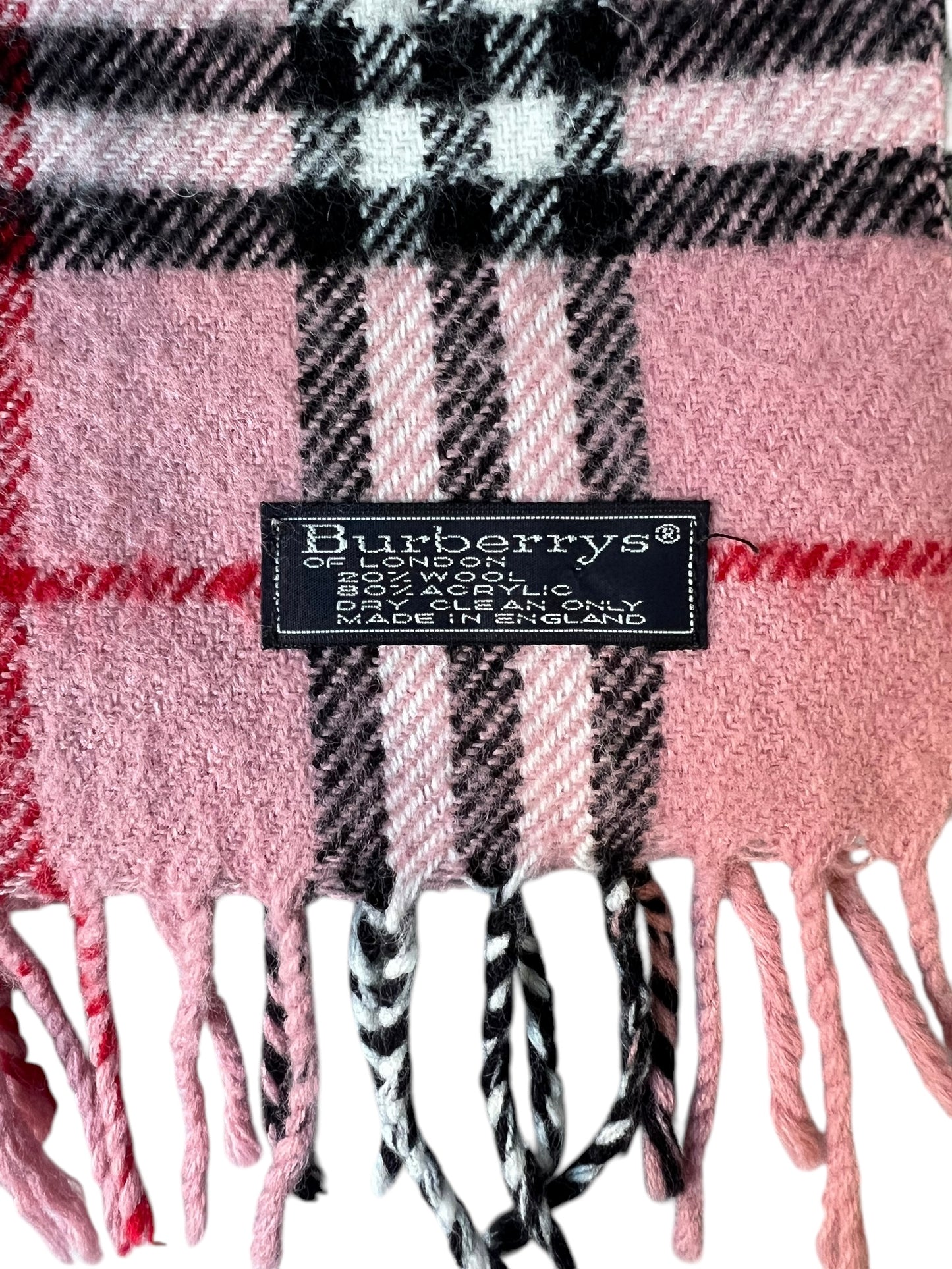 Burberry Scarf Pink