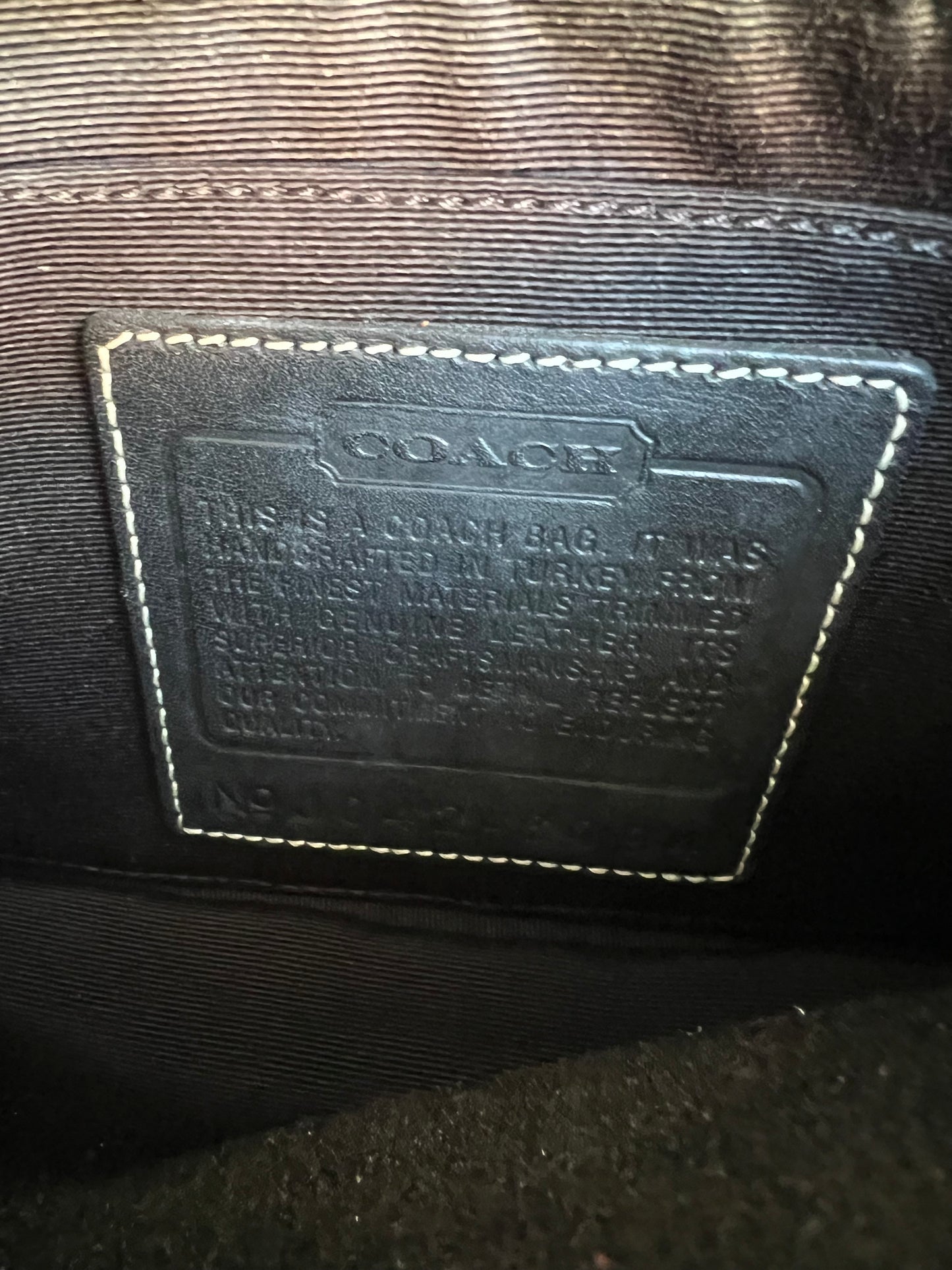 Coach Signature Demi Black