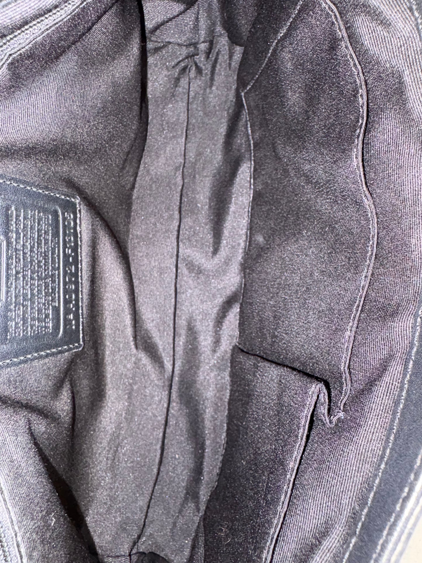 Coach Soho Black Leather Shoulder Bag