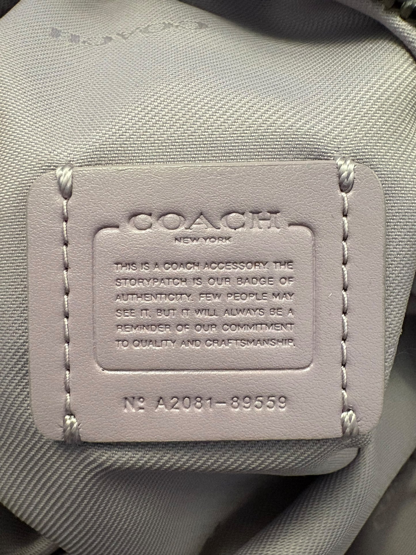 Coach Floral Pouch