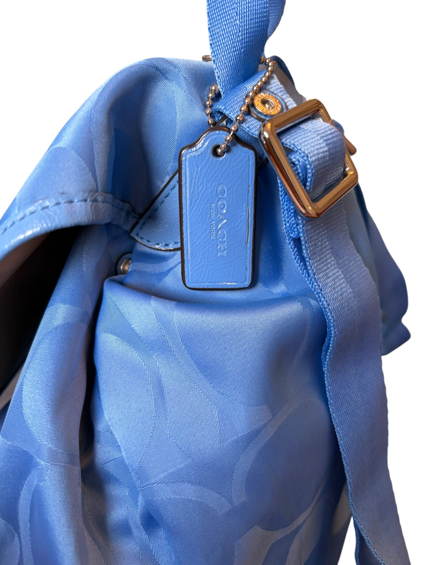 Coach Blue Backpack