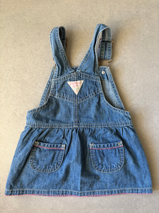 Oshkosh Vintage Denim Dress Size 2T