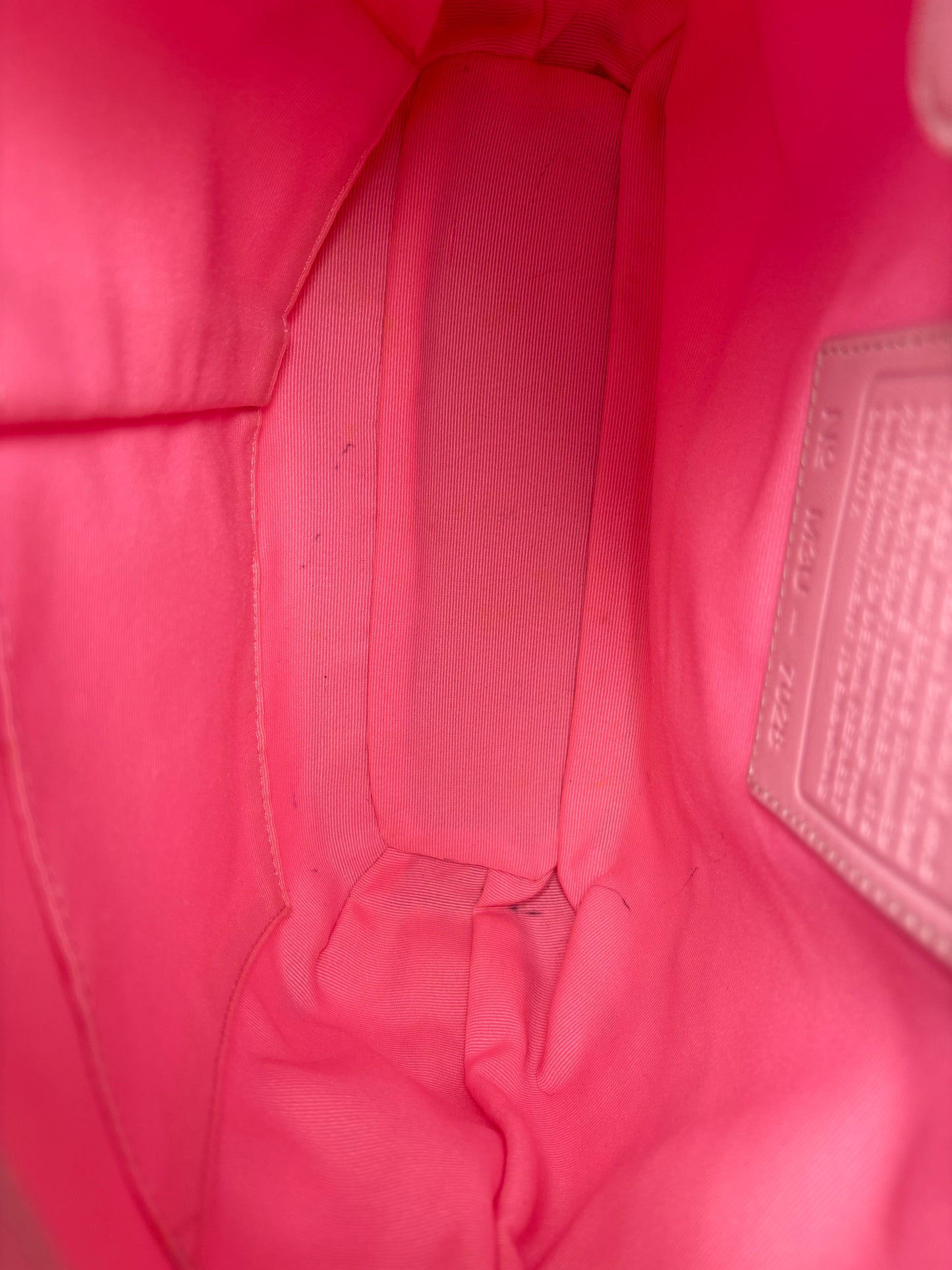 Coach Optic Pink Hampton Shoulder Bag with Clasp