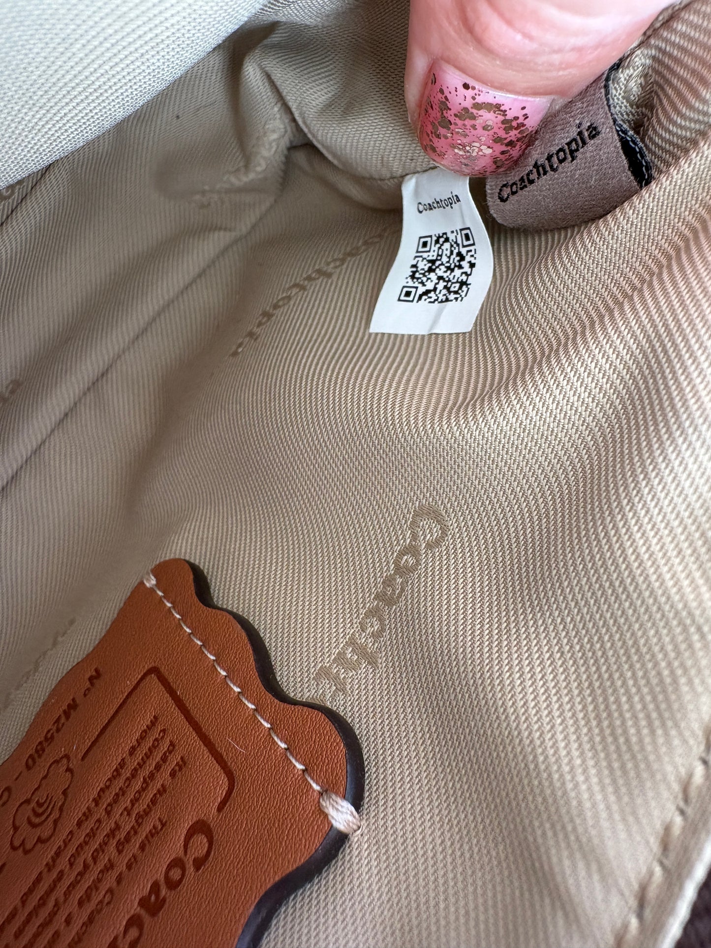 Coachtopia Cowprint Shoulder Bag