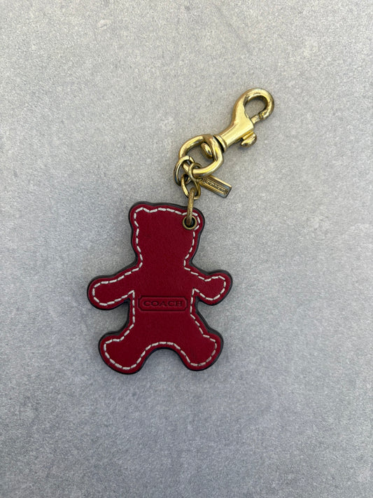 Coach Bear Bag Charm