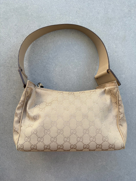 Gucci GG Canvas Pochette Shoulder Bag