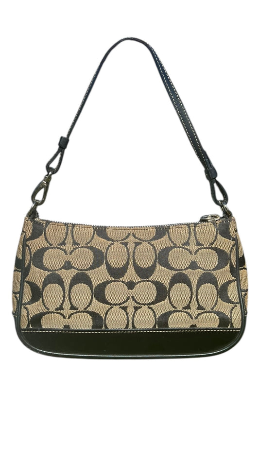 Coach Signature Demi Brown and Black