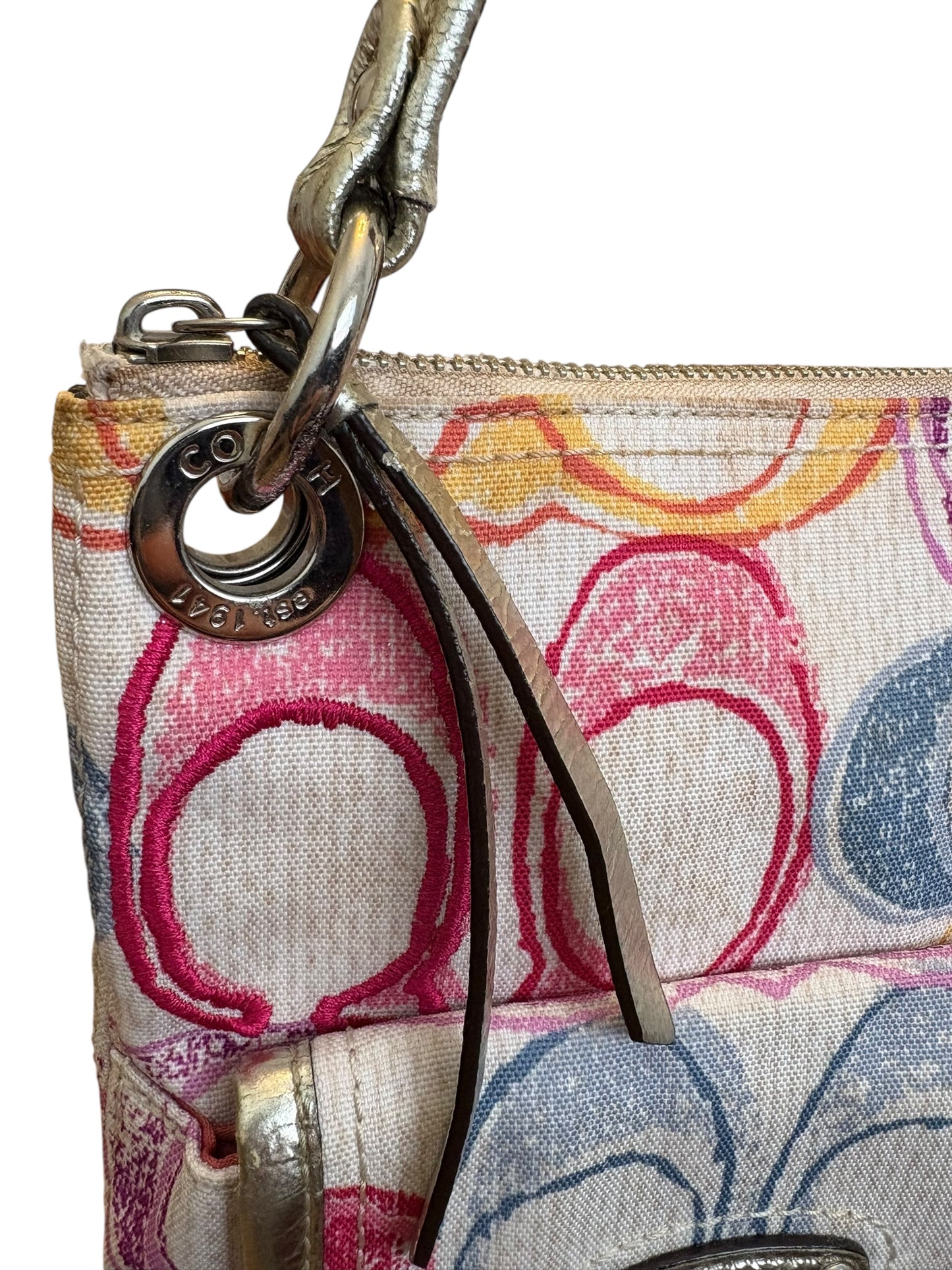 Coach Poppy Scribble Bag Two Way