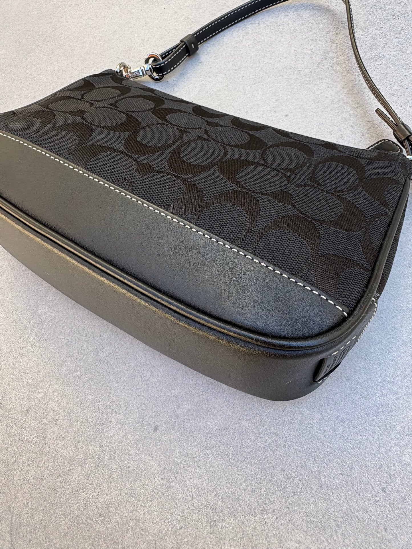 Coach Demi Black Monogram