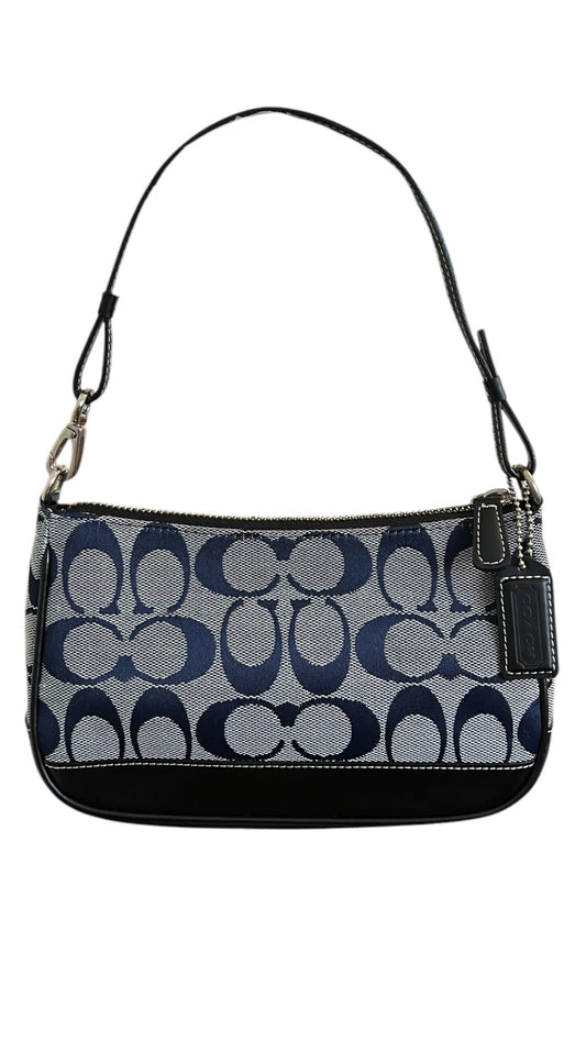 Coach Signature Demi Navy and Black