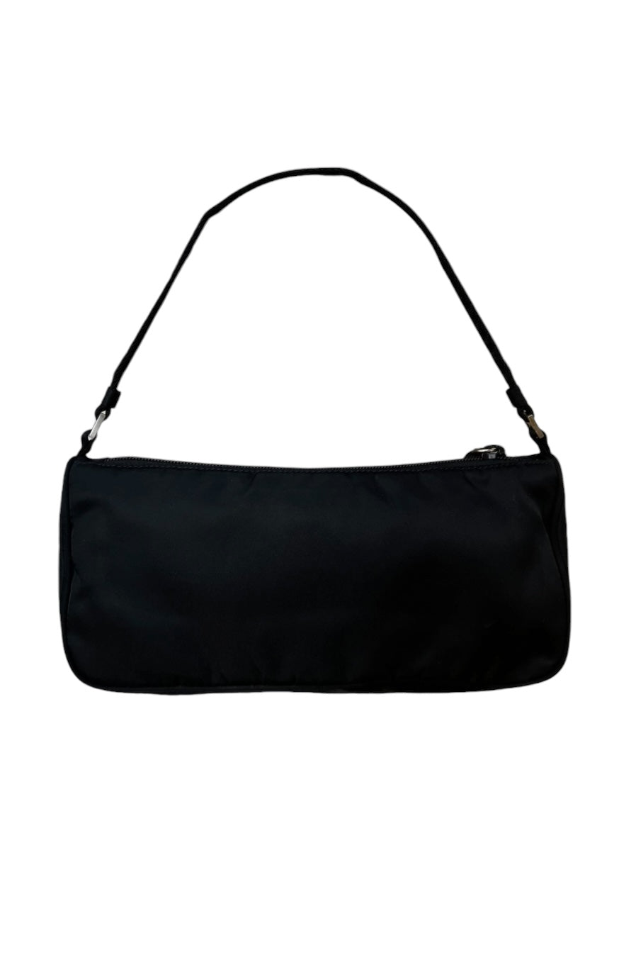 Black Prada nylon Tessuto bag pouch
