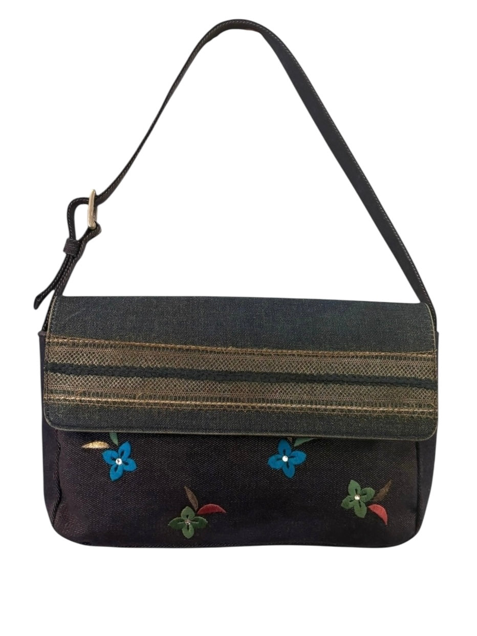 Moschino Floral Hand Bag Rare