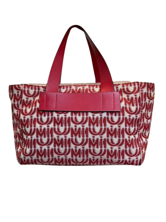 Miu Miu Red Tote Bag