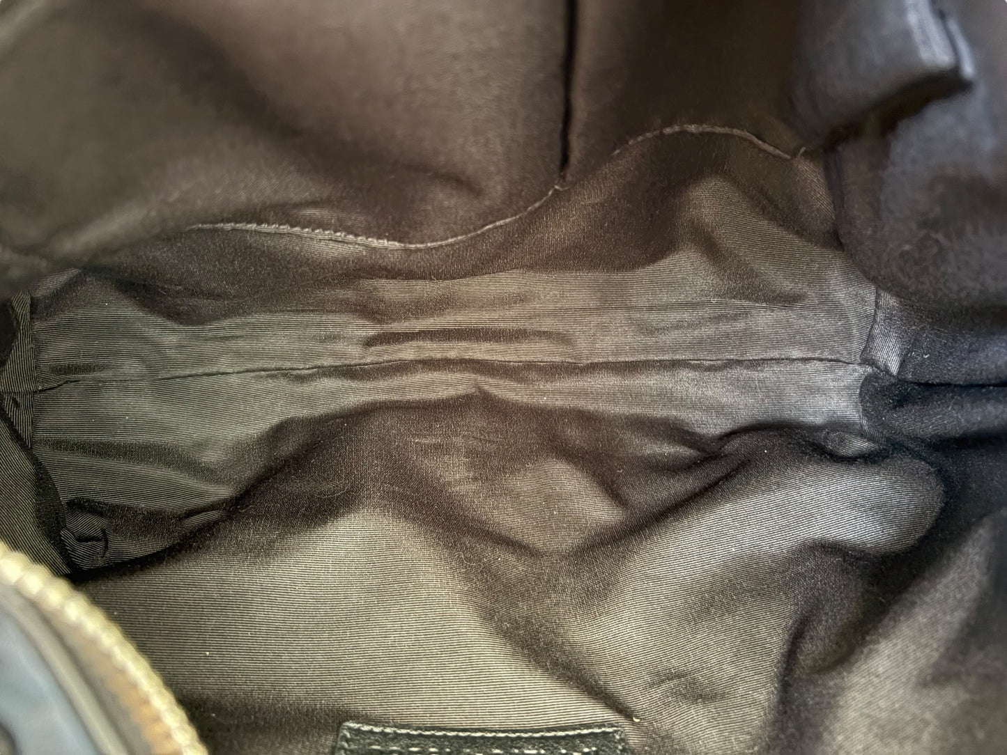 Coach Soho Buckle Black Leather Shoulder Bag