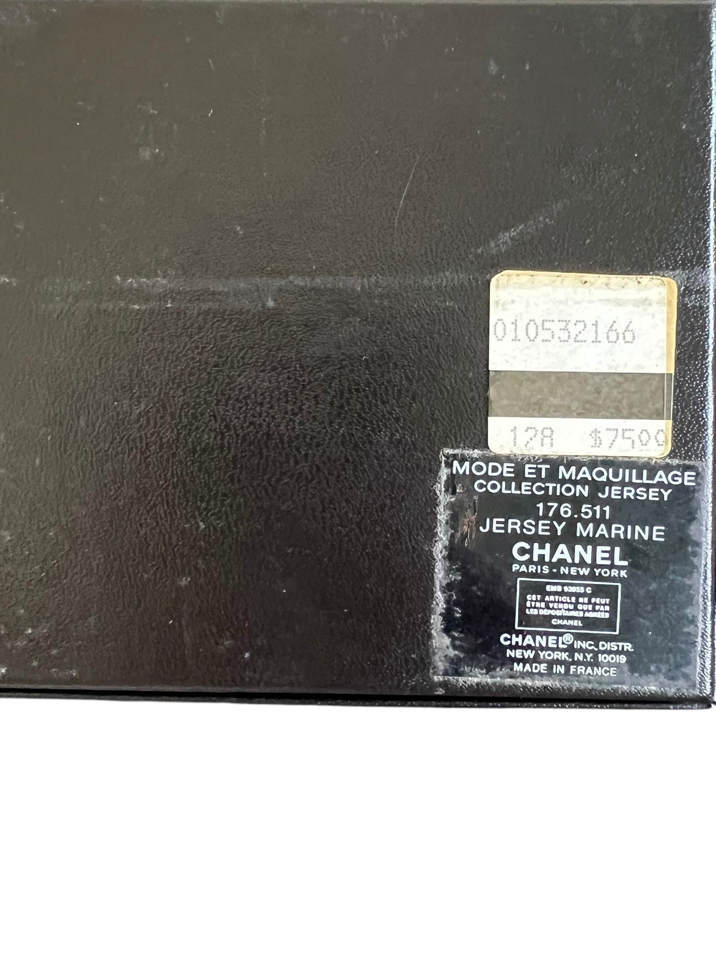 Chanel Chain Pouch Jersey Navy