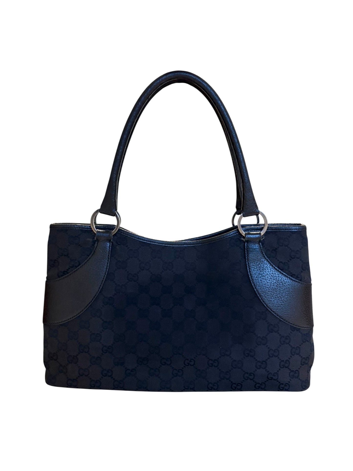 Gucci GG Canvas & Leather Tote Bag