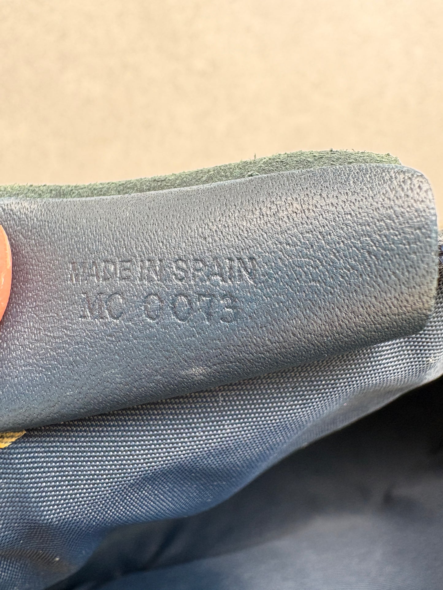 Dior Trotter Navy Pouch
