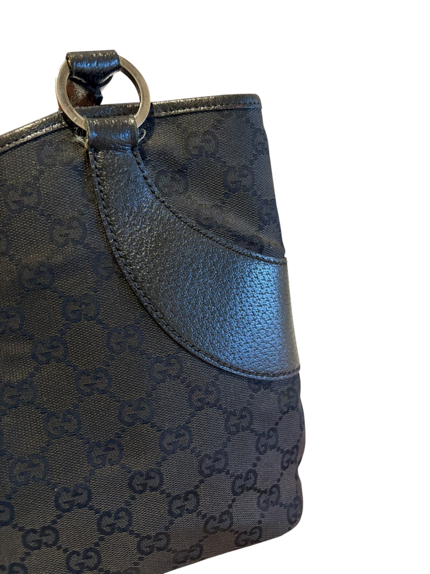 Gucci GG Canvas & Leather Tote Bag
