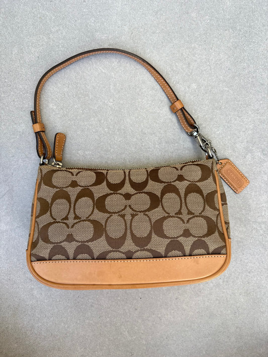 Coach Signature Demi Tan Shoulder Bag