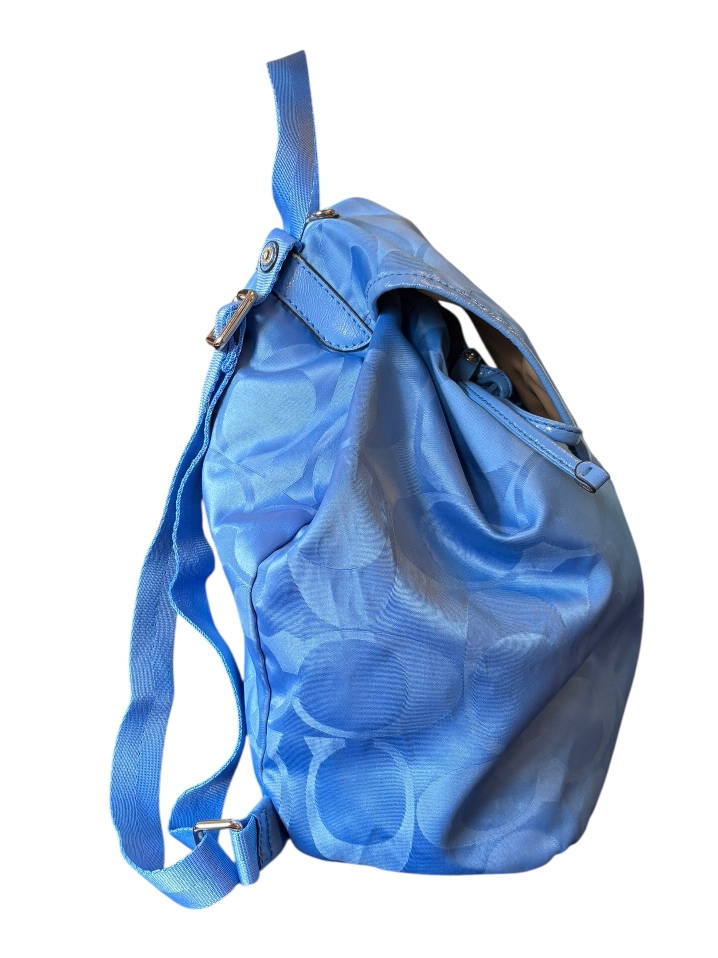 Coach Blue Backpack