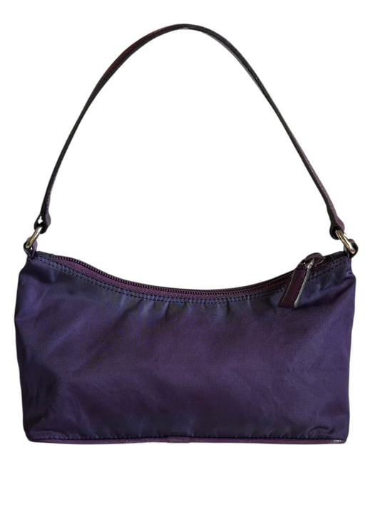 Prada Nylon Shoulder Bag Purple