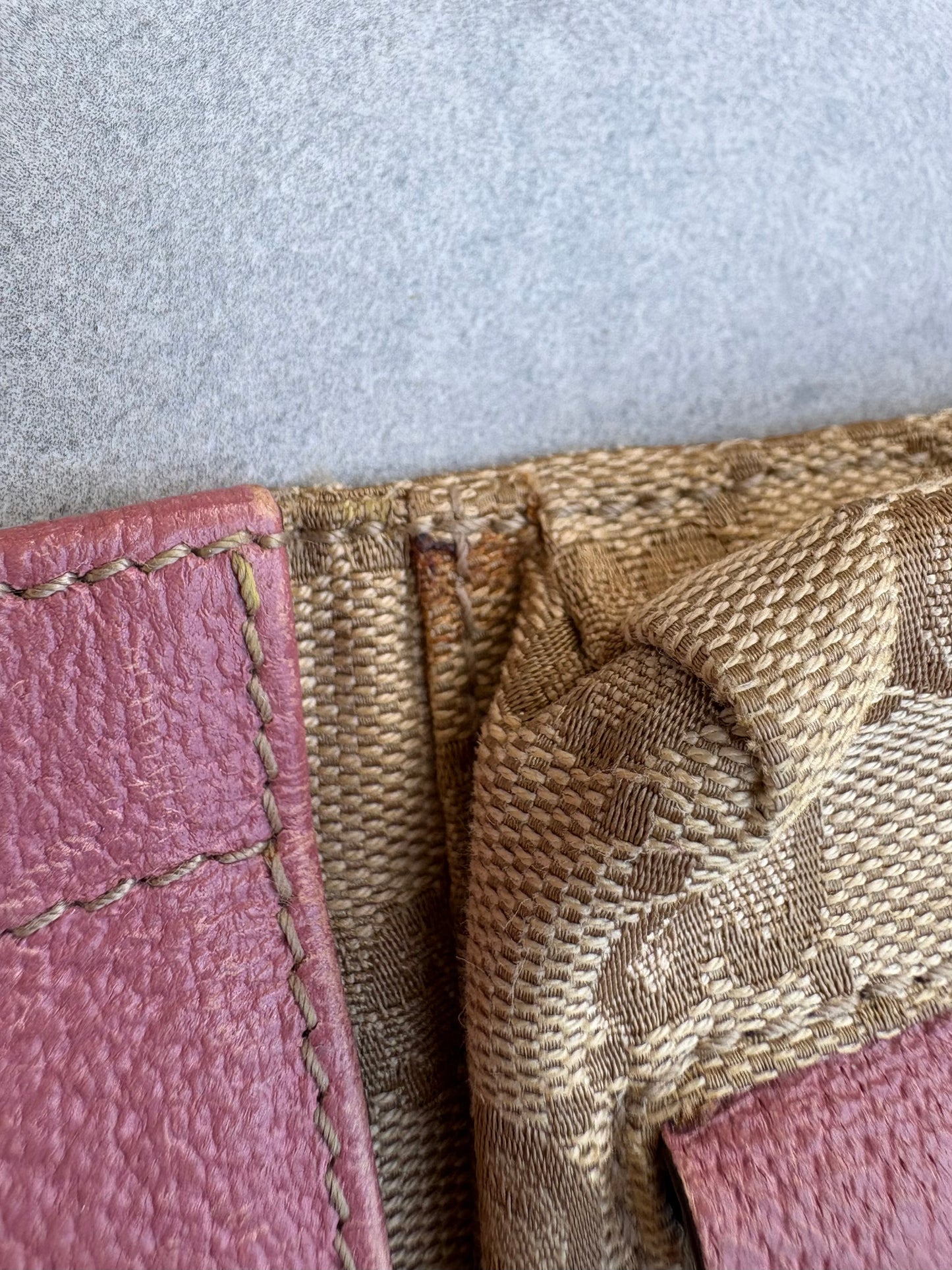 Gucci Belt Bag Pink and Beige