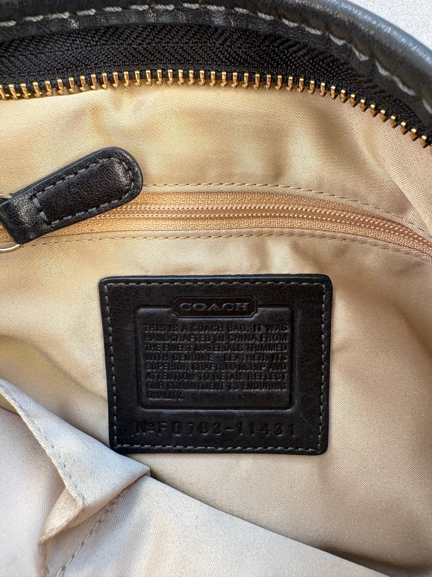 Coach Bleeker Bag in Brown Monogram Signature Print
