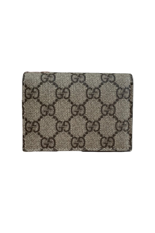 Gucci GG Supreme Valentine's day Heart Wallet