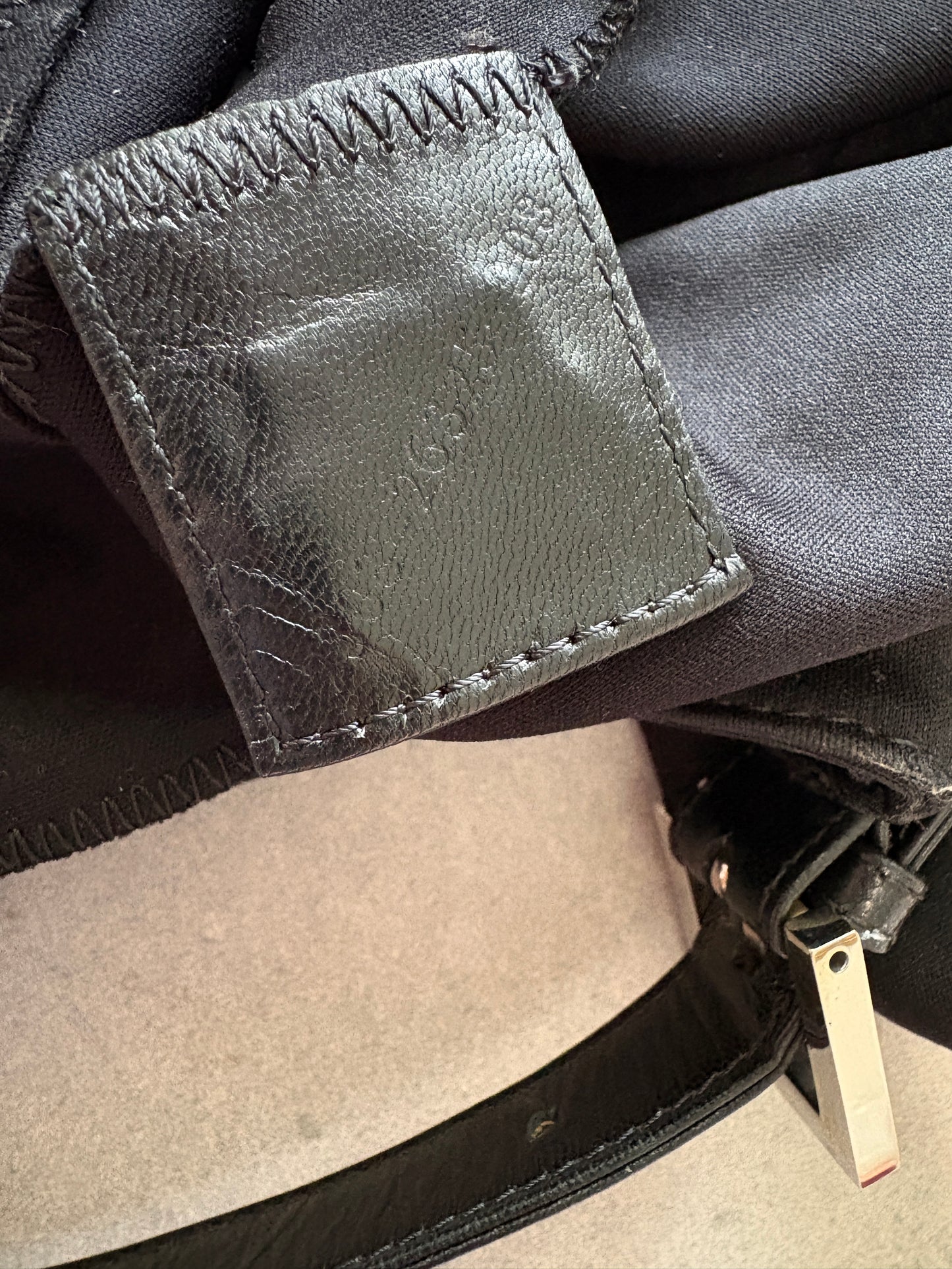Fendi Baguette Mamma Shoulder Bag Black