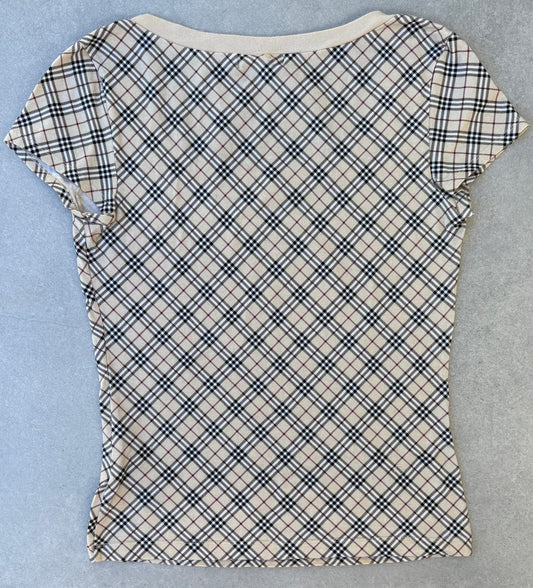 Burberry T-shirt Nova Check Pattern