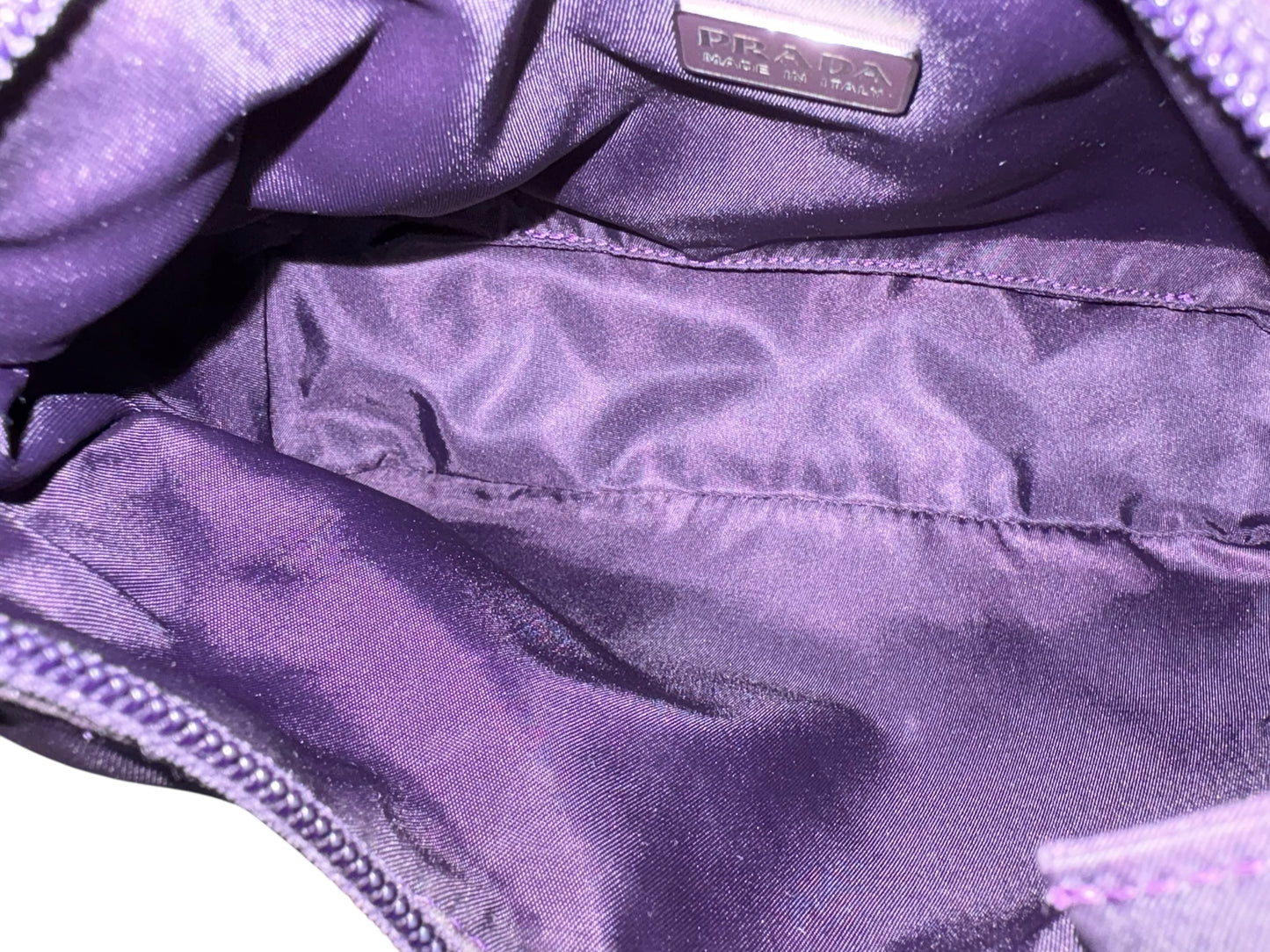 Prada Purple Re-edition 2000 Nylon bag