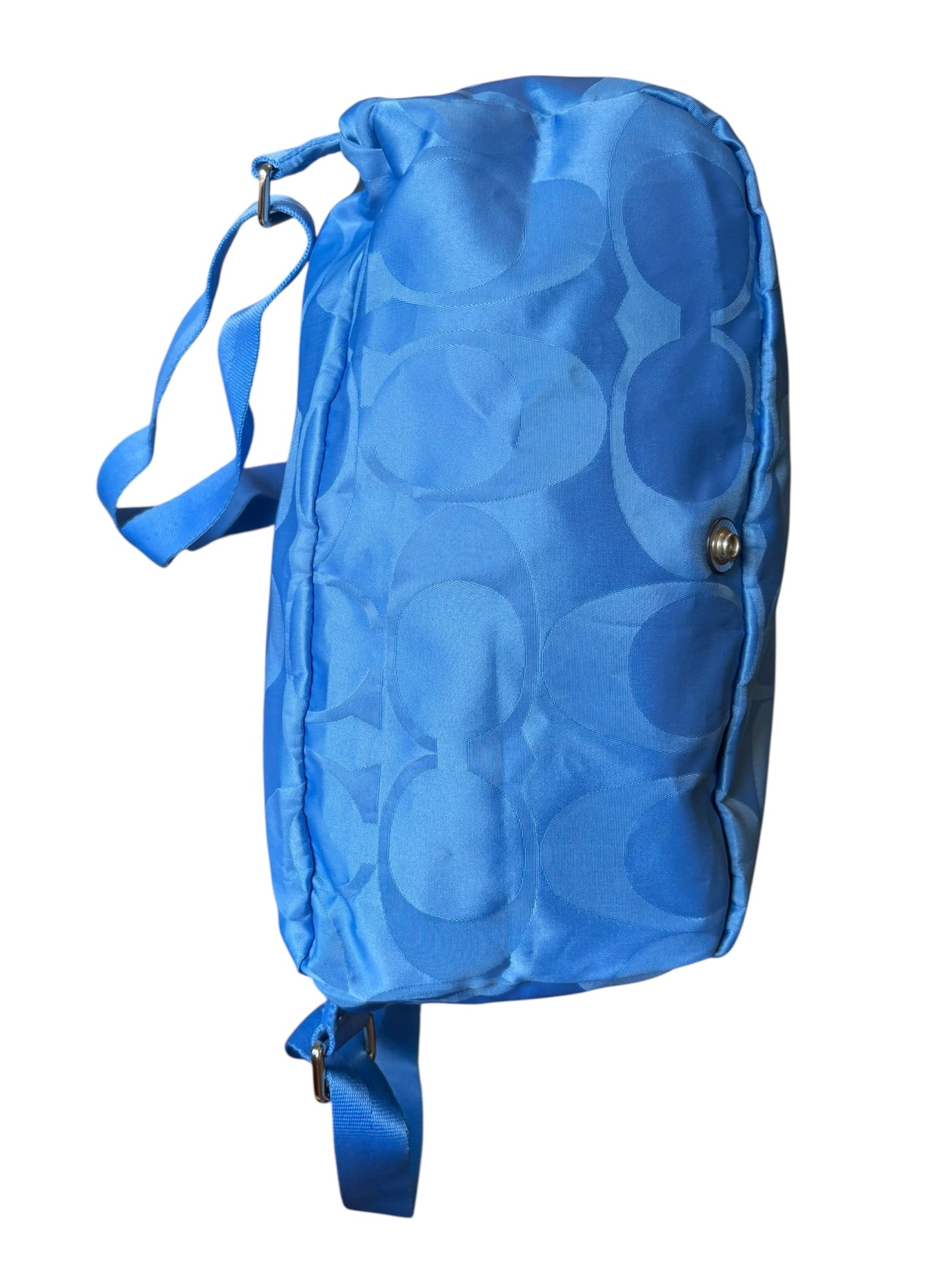 Coach Blue Backpack