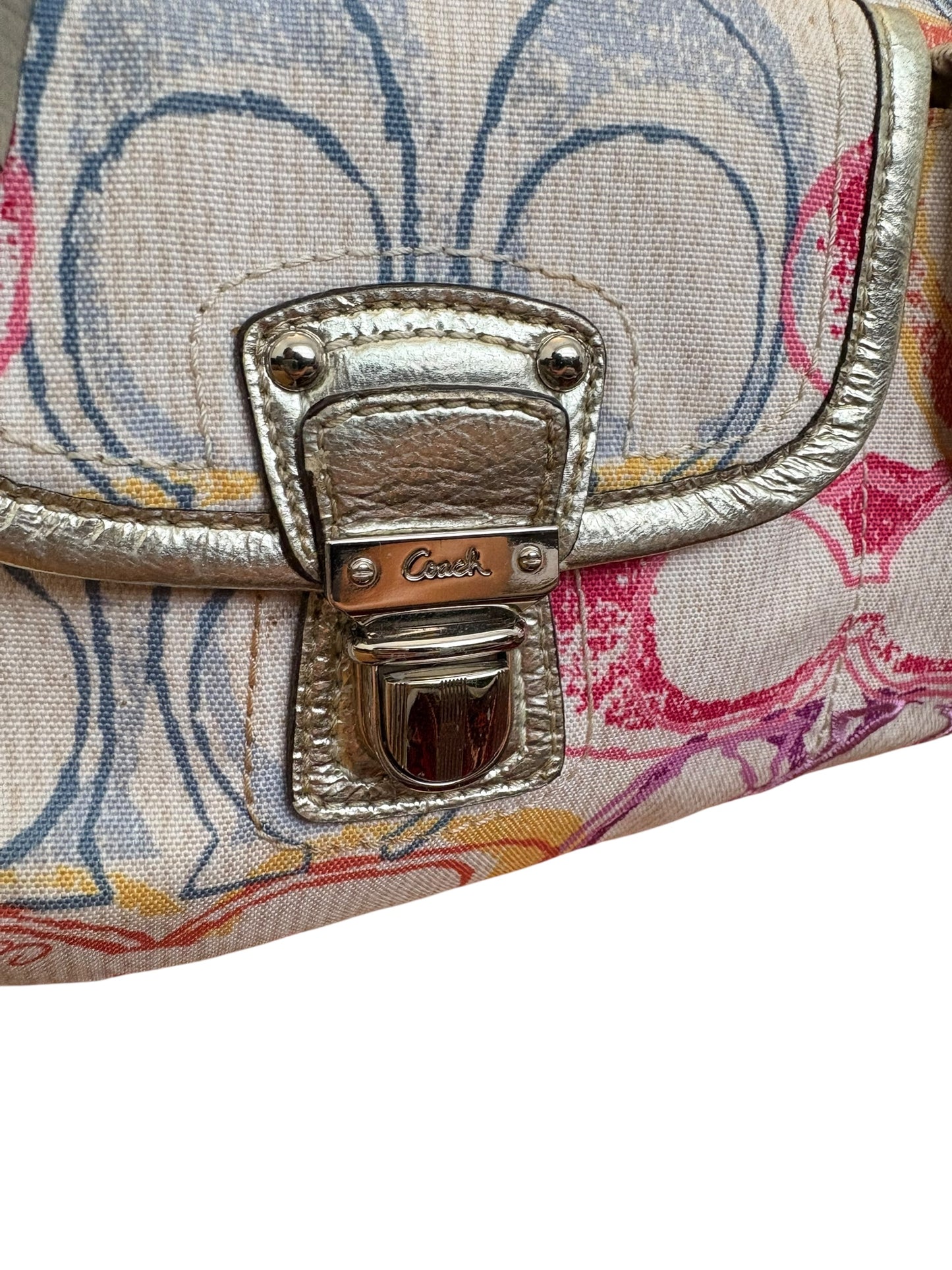 Coach Poppy Scribble Bag Two Way