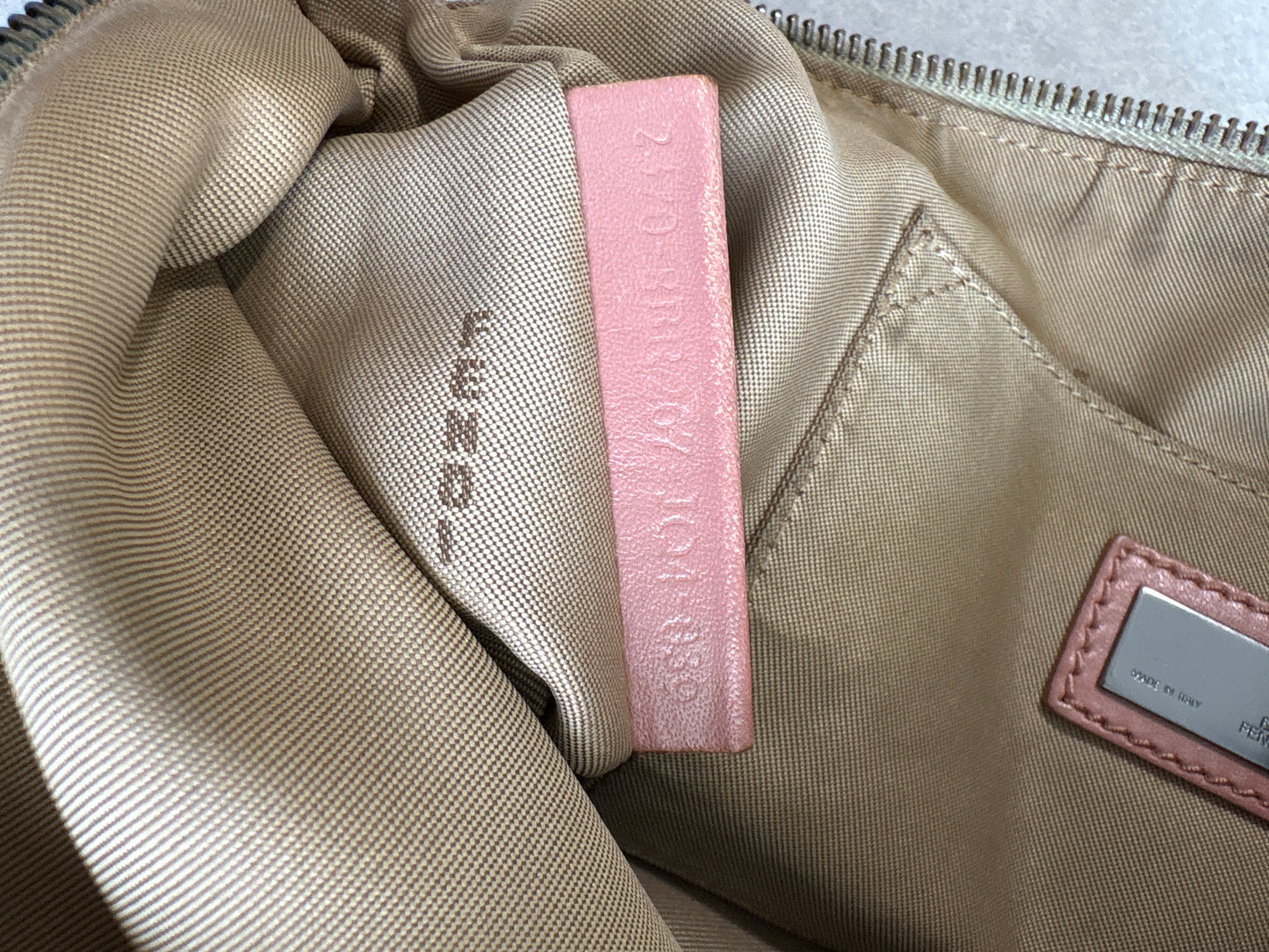 Fendi Baguette Bag Zucchino Monogram