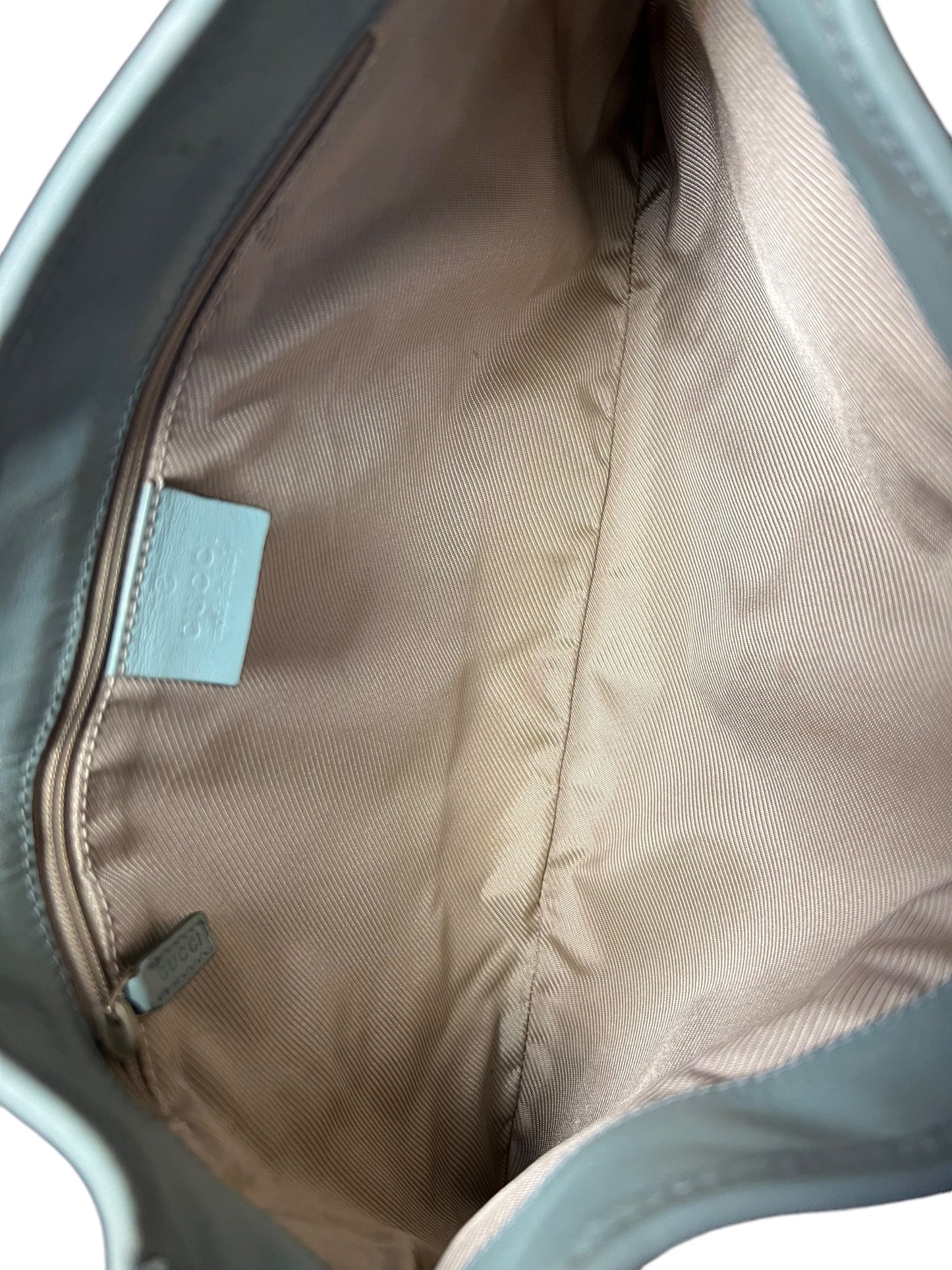 Gucci Blue GG Monogram Jackie Bag